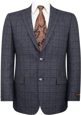 AMY ZHU Men's Sport Coat Classic Fit Stretch Blazer 2 Button Suit Jacket