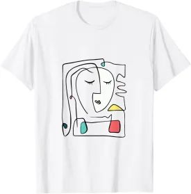 Artsy Minimalist Graphic Art T-Shirt