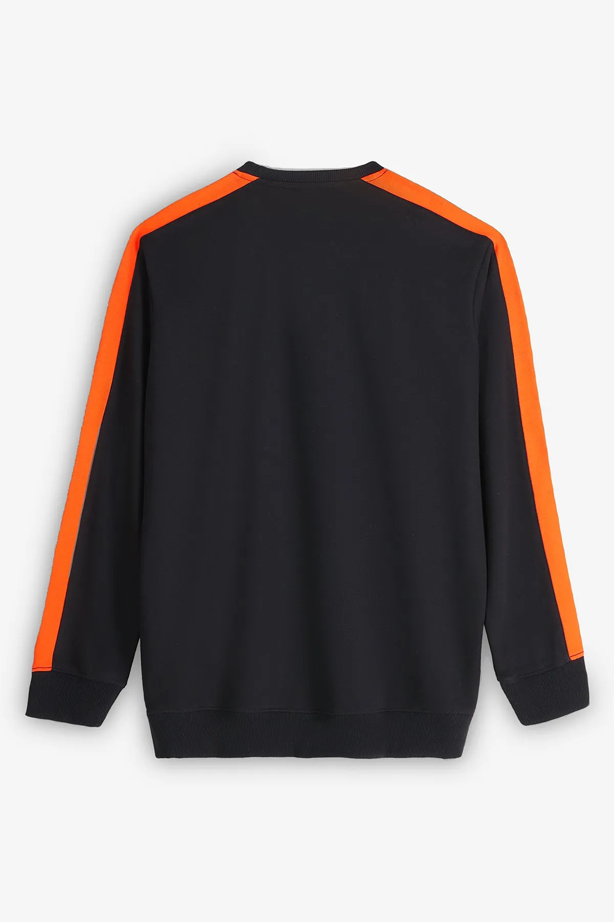 Black Cut & Sew Sweatshirt - S24 - MSW088R