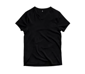 Black V-Neck T-Shirt