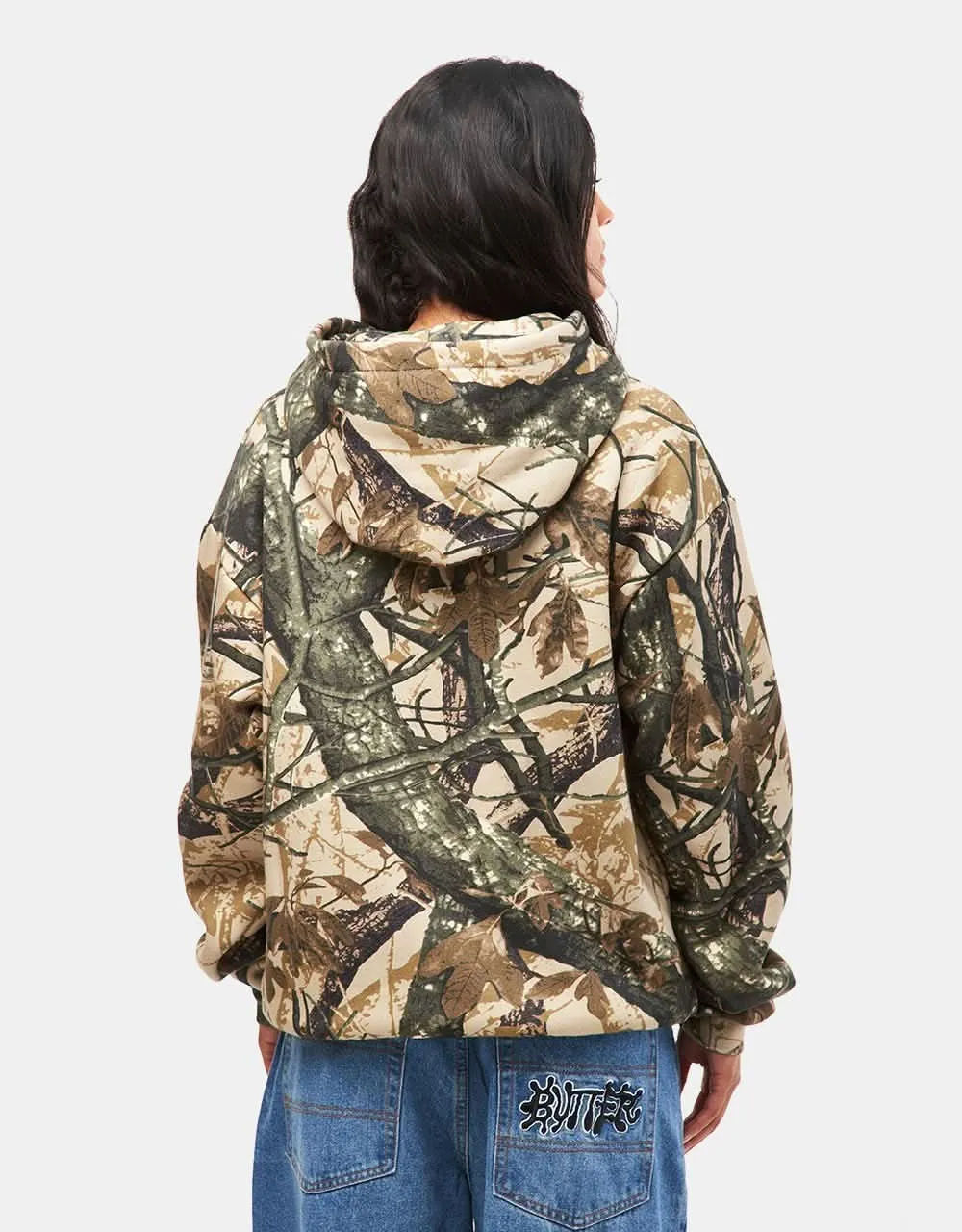 Butter Goods Ink Zip-Thru Hoodie - Camo