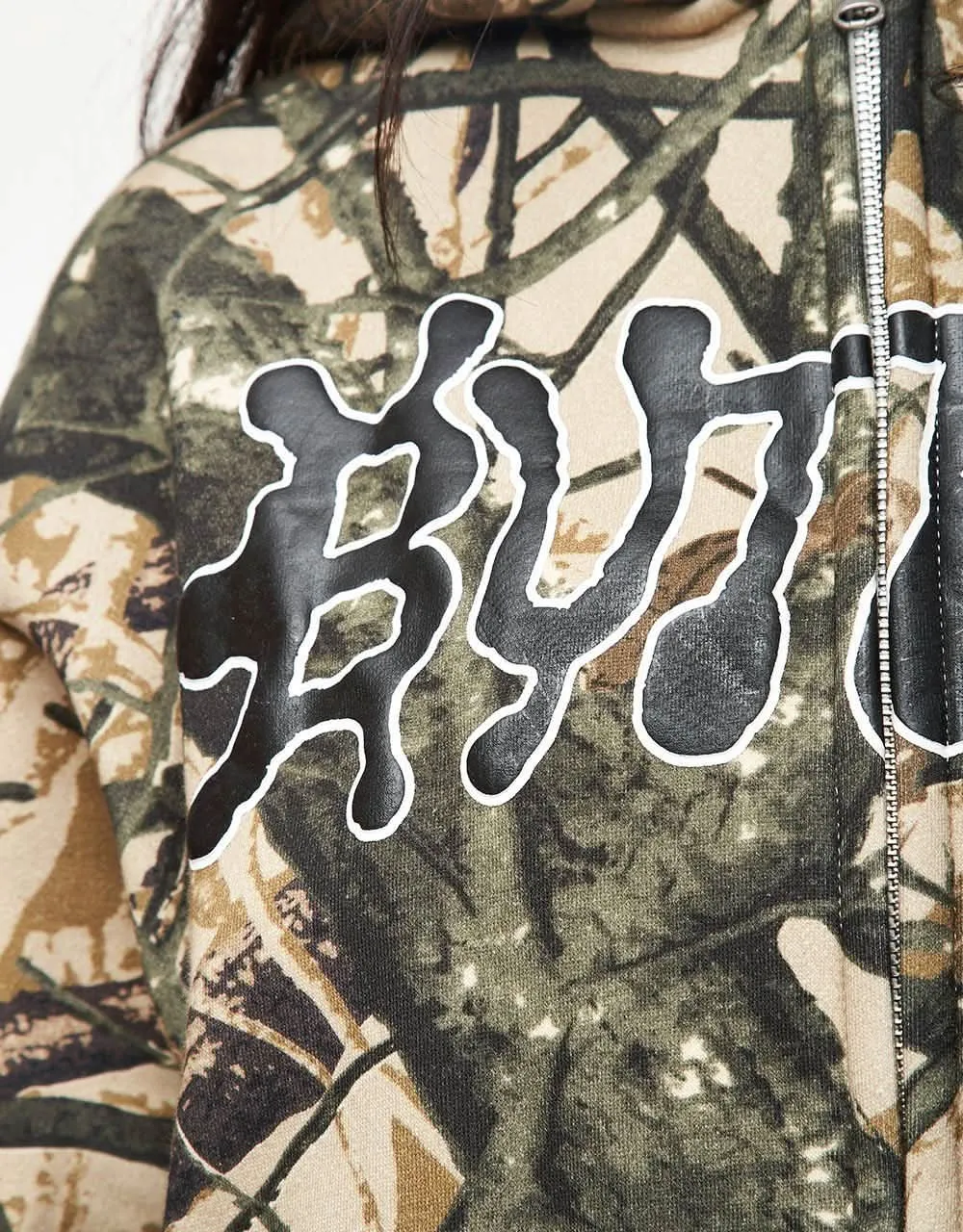 Butter Goods Ink Zip-Thru Hoodie - Camo