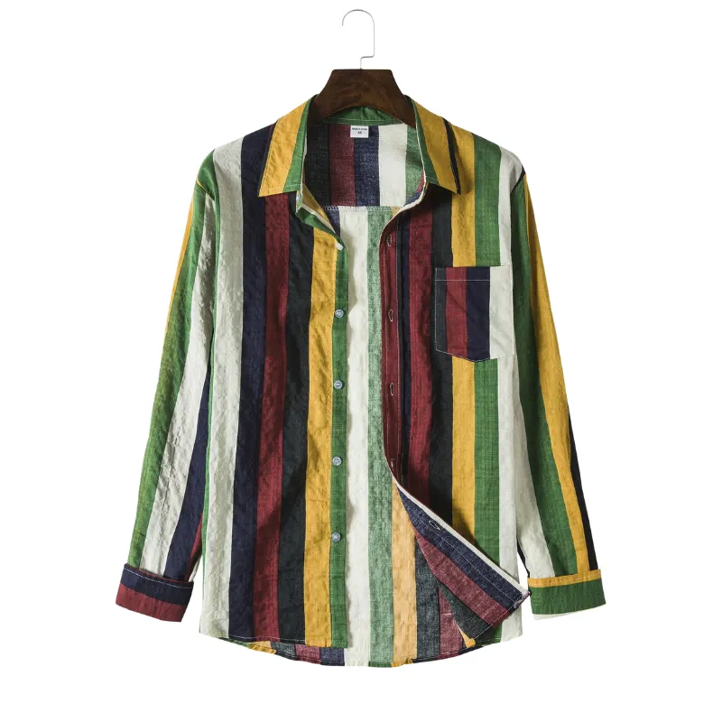 Casual Striped Autumn Full sleeve Shirt