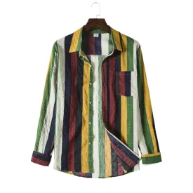 Casual Striped Autumn Full sleeve Shirt