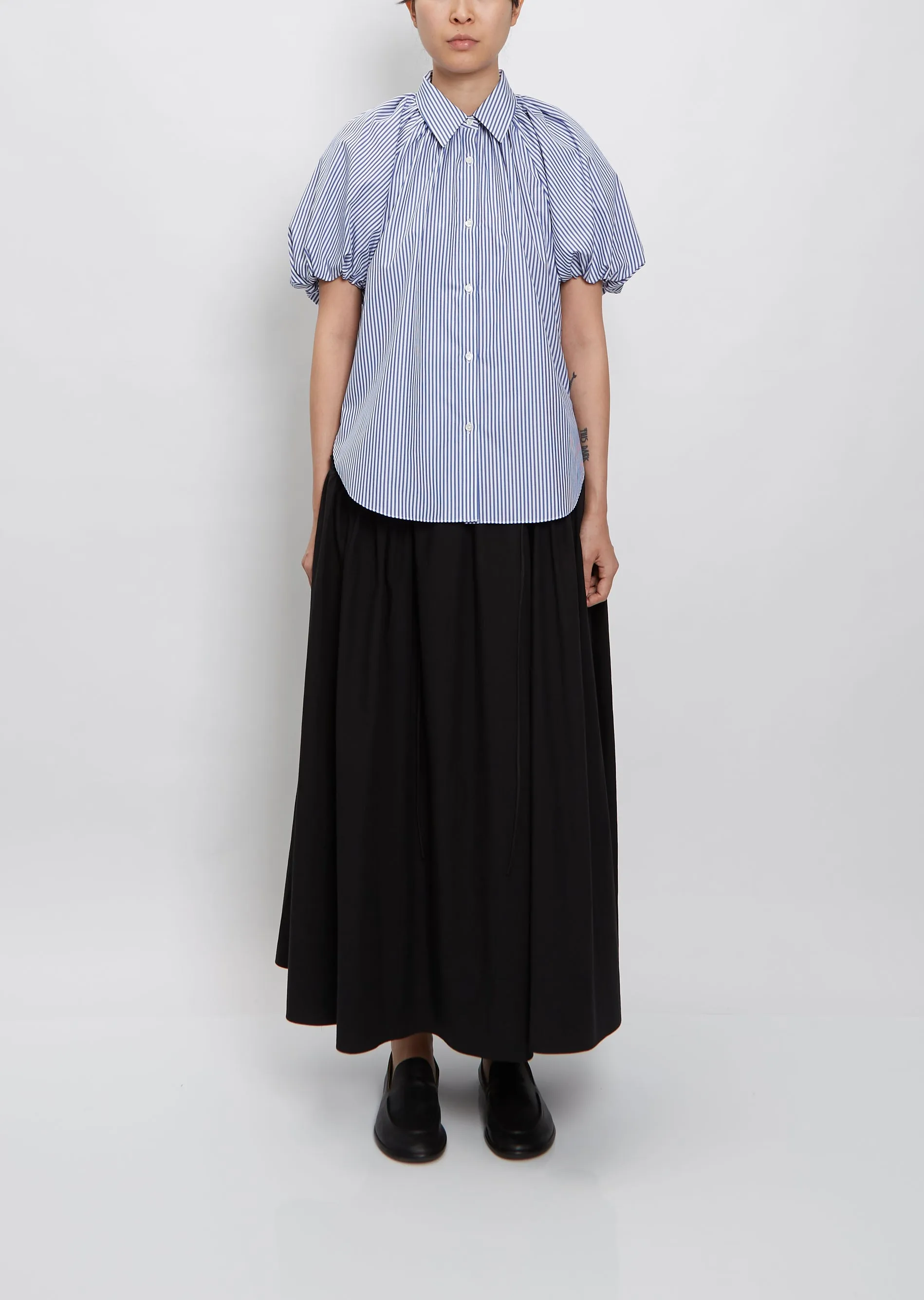 Charlie Shirt — Blue Stripe
