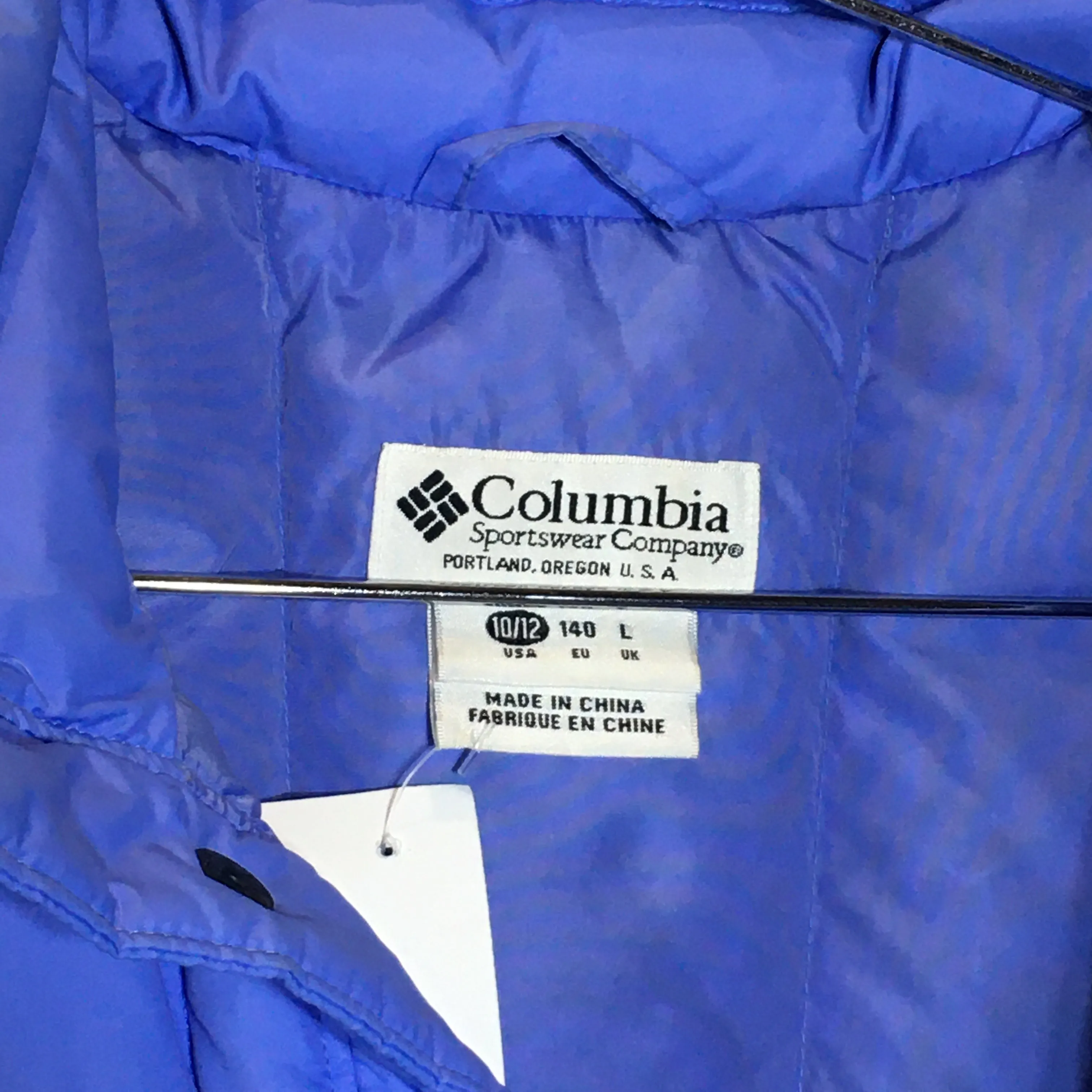 Columbia Kids Down Filled Vest - Size 10/12 - Pre-owned - QCV27P