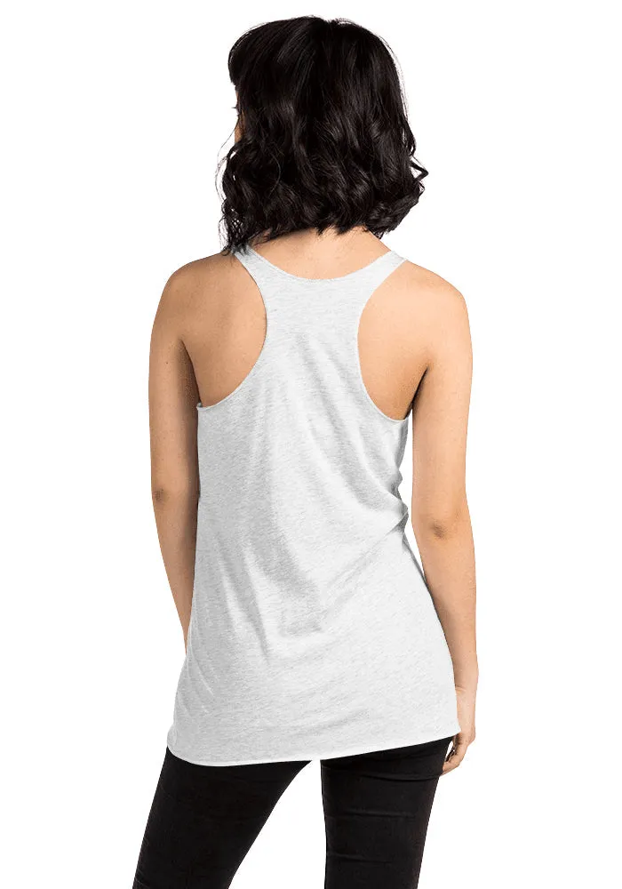 Fact: Mind Body Yoga Simple Dark Color Tank Top