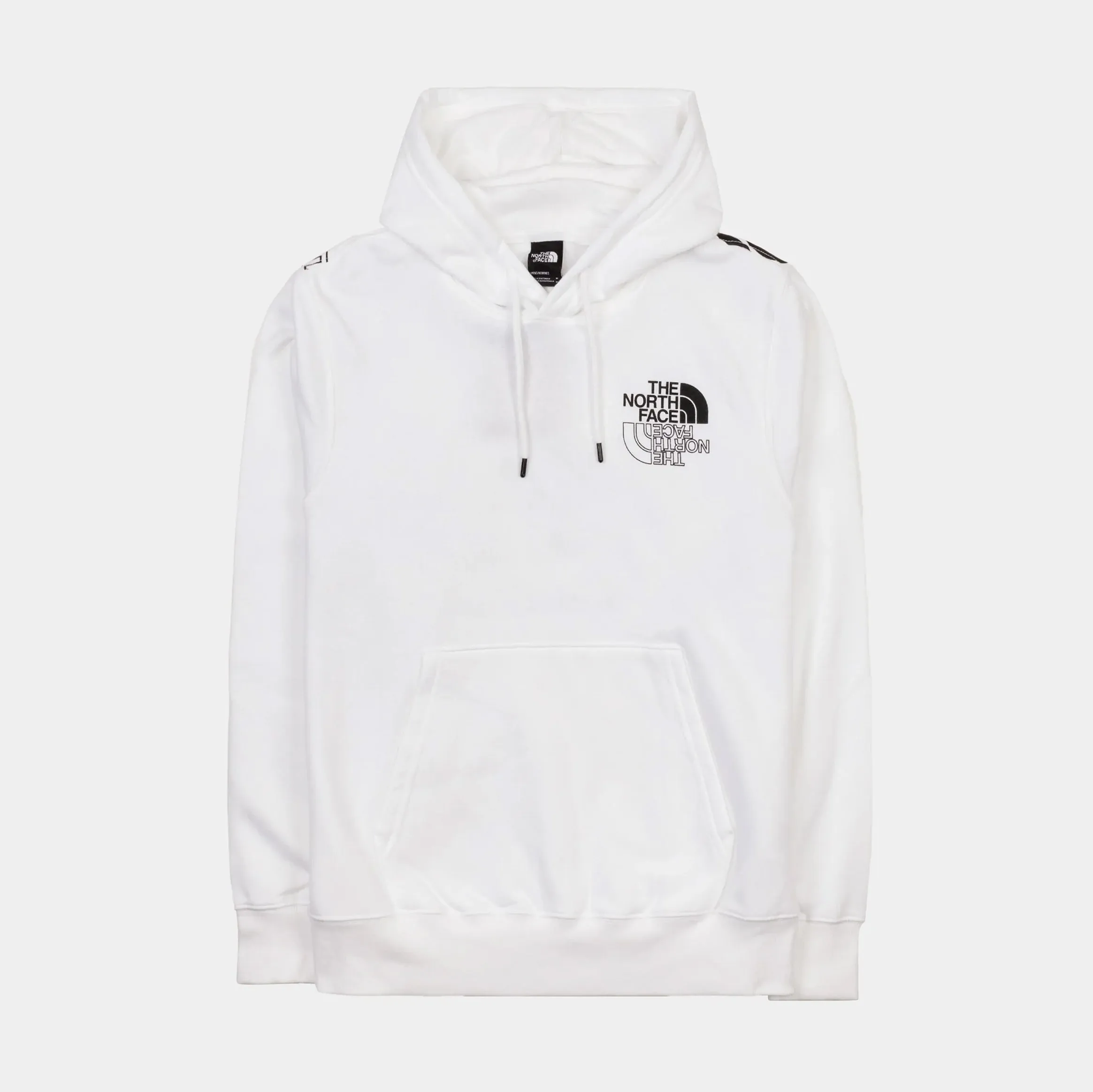 Graphic Injection Mens Hoodie (White)