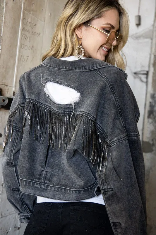 Heart Breaker Denim Jacket