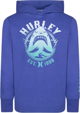 Hurley Boys' Long Sleeve Hooded Graphic T-Shirt