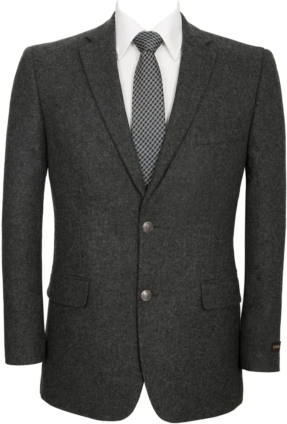 Men's Blazer Classic Fit Sport Coats Stylish 2 Button Single Breasted Stretch Sports Jacket for Business & Daily