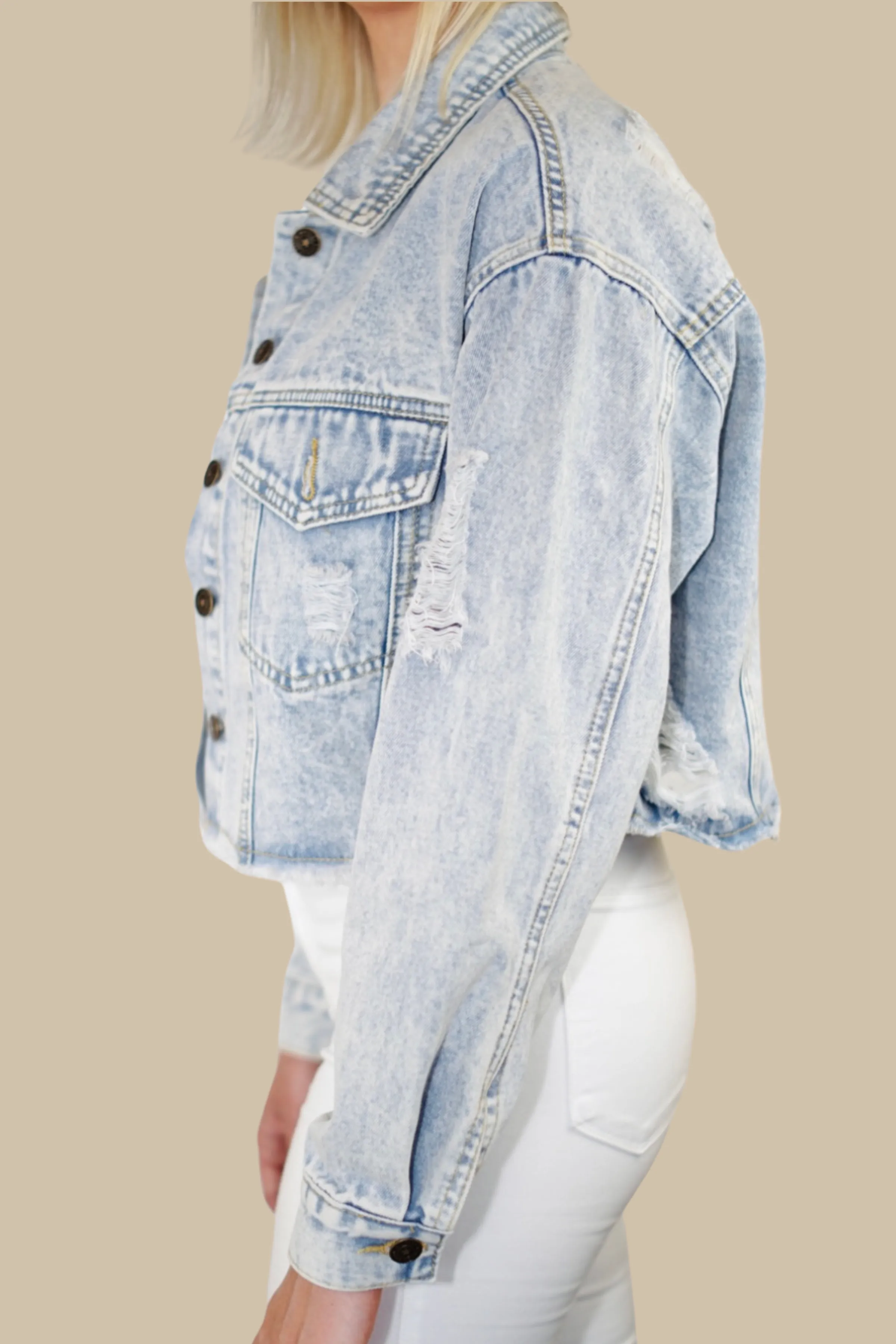 Mississippi State University Welcome to My Rodeo Denim Jacket