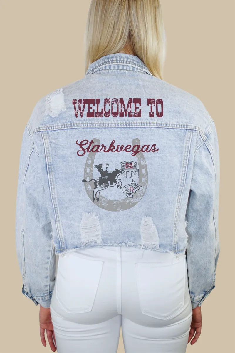Mississippi State University Welcome to My Rodeo Denim Jacket