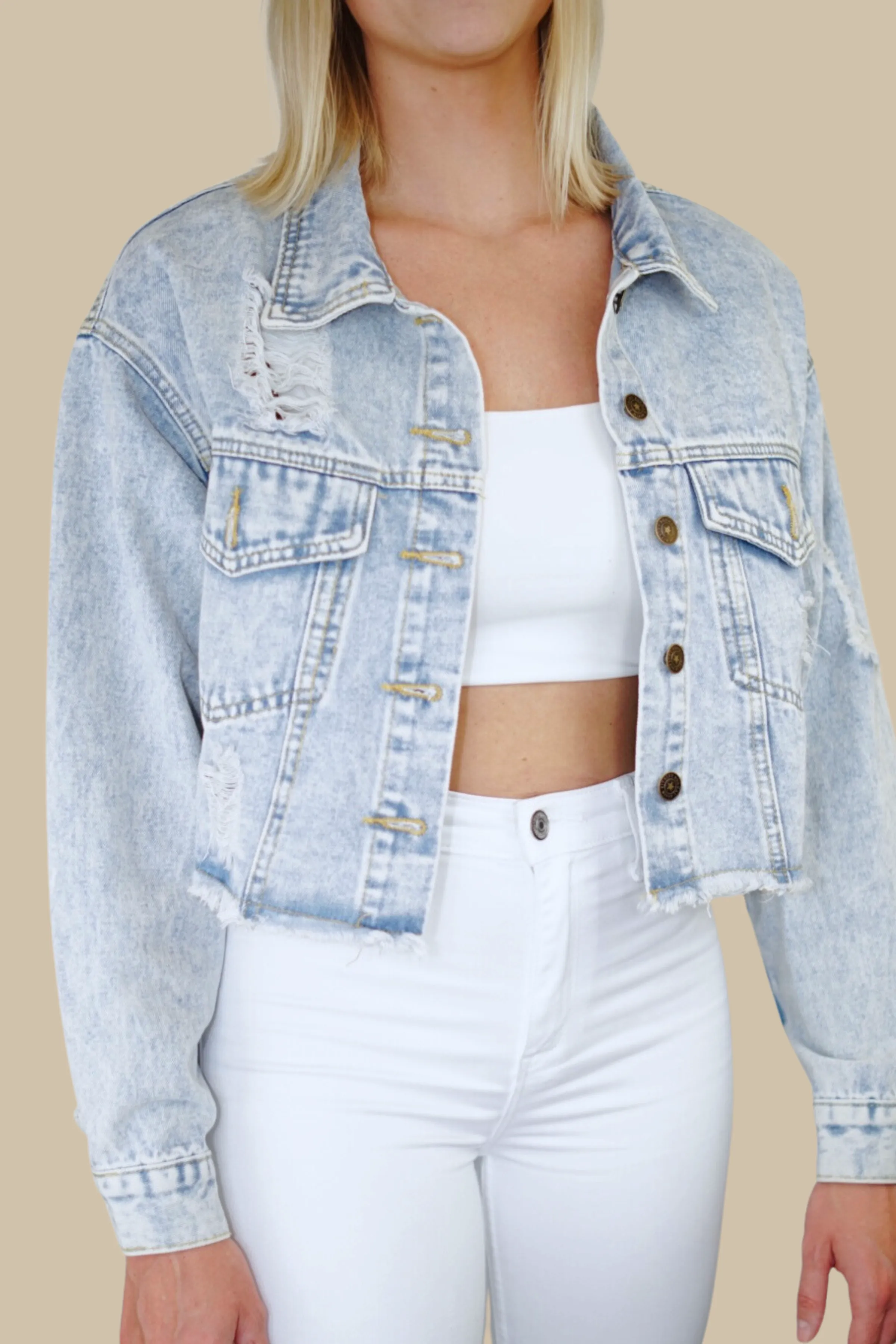 Mississippi State University Welcome to My Rodeo Denim Jacket