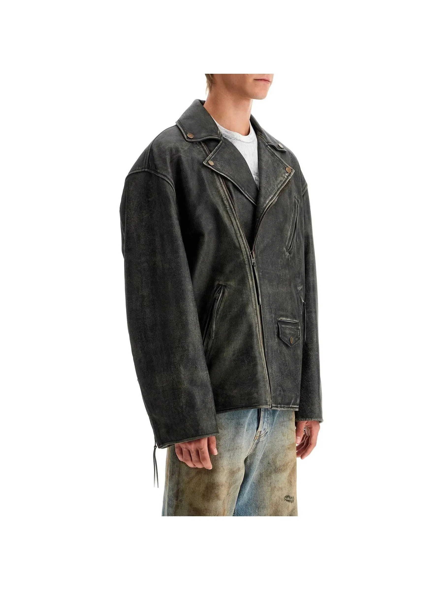 Oversized Biker Jacket
