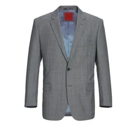Renoir Men's Classic Fit Plaid Blazer Wool Sport Coat
