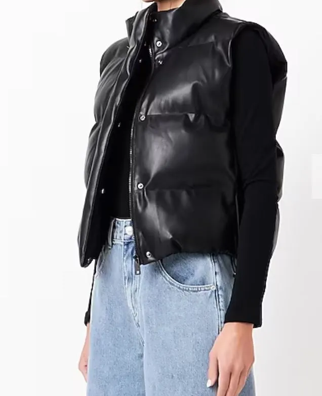 Rosie Puffer Cropped Vest
