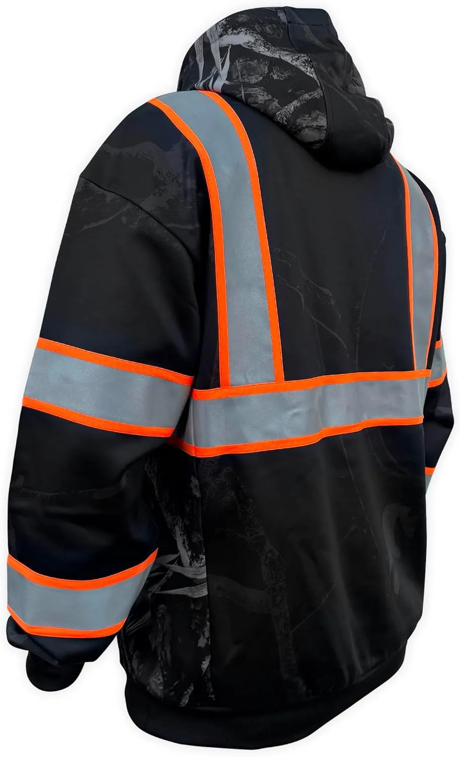 SafetyShirtz Men's SS360 ANSI Type-O Stealth Graphic Hoods and Zip Ups