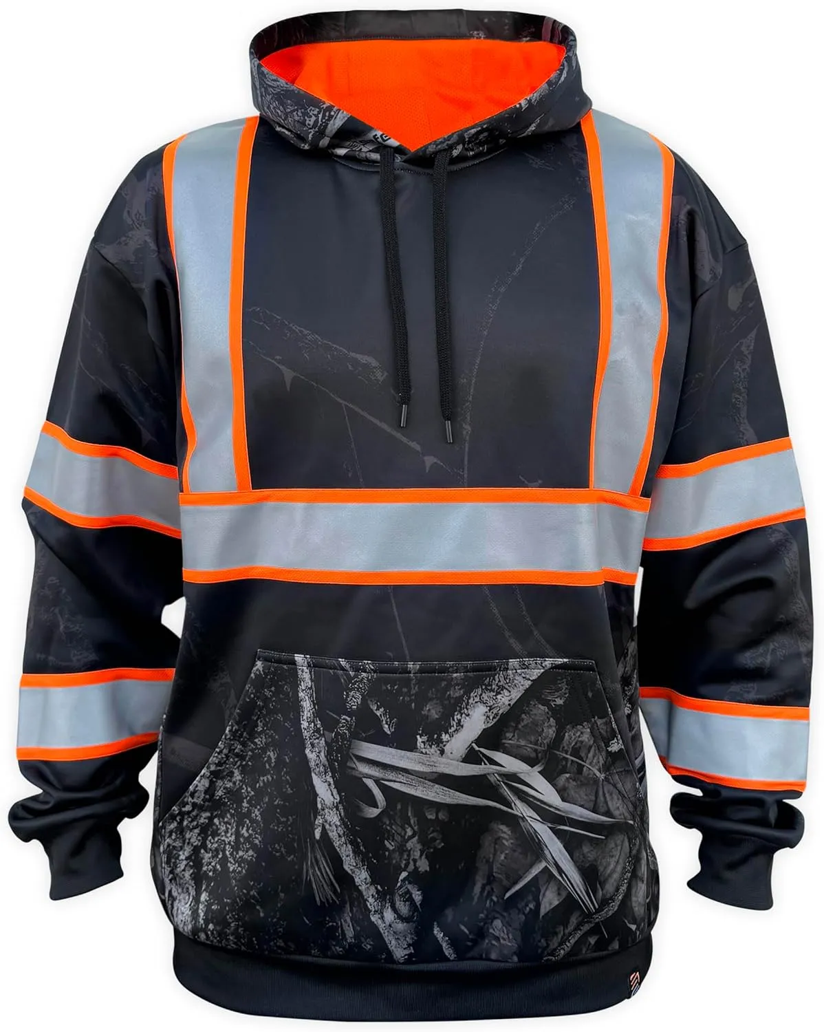 SafetyShirtz Men's SS360 ANSI Type-O Stealth Graphic Hoods and Zip Ups