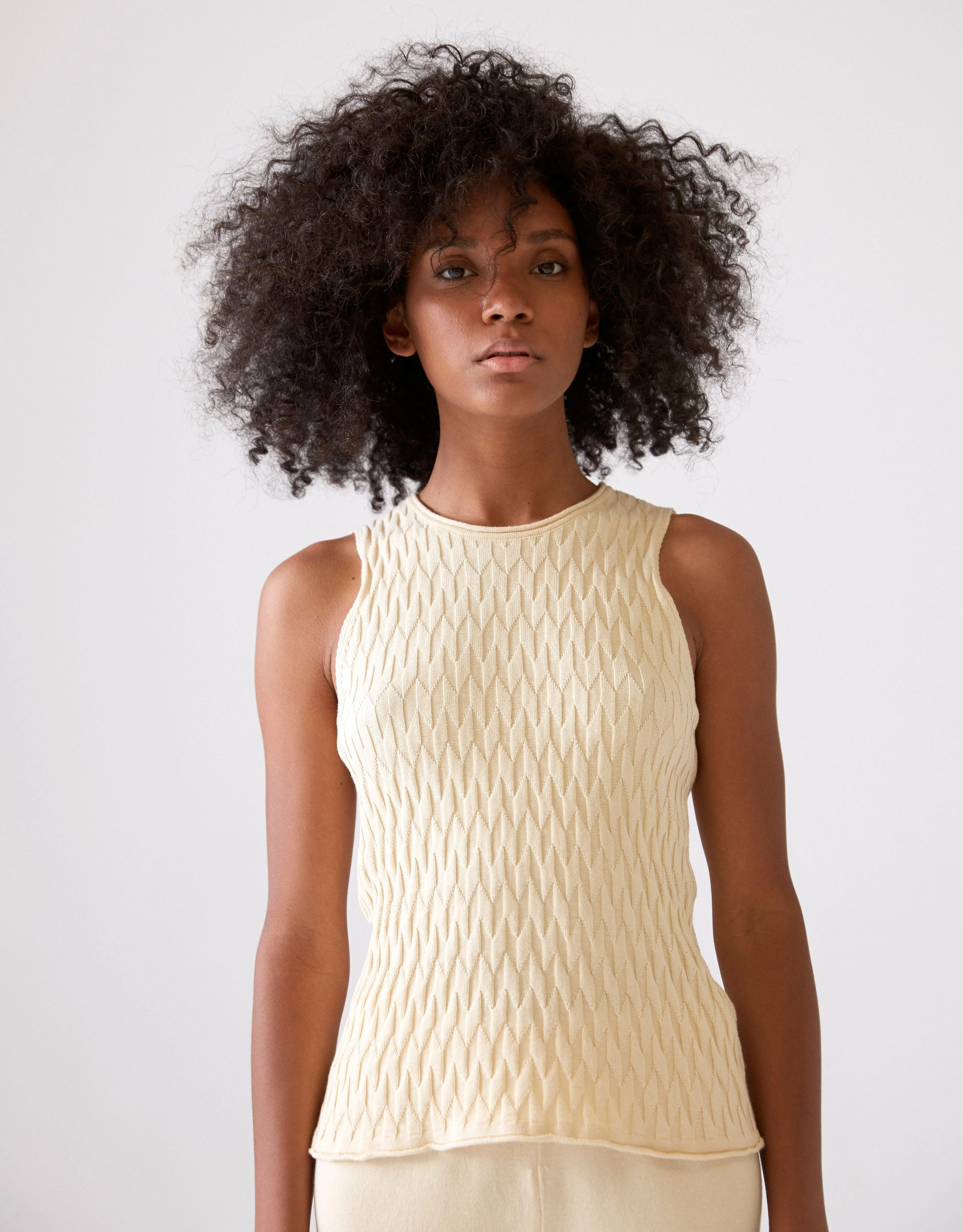 Sirkel Top - Vanilla