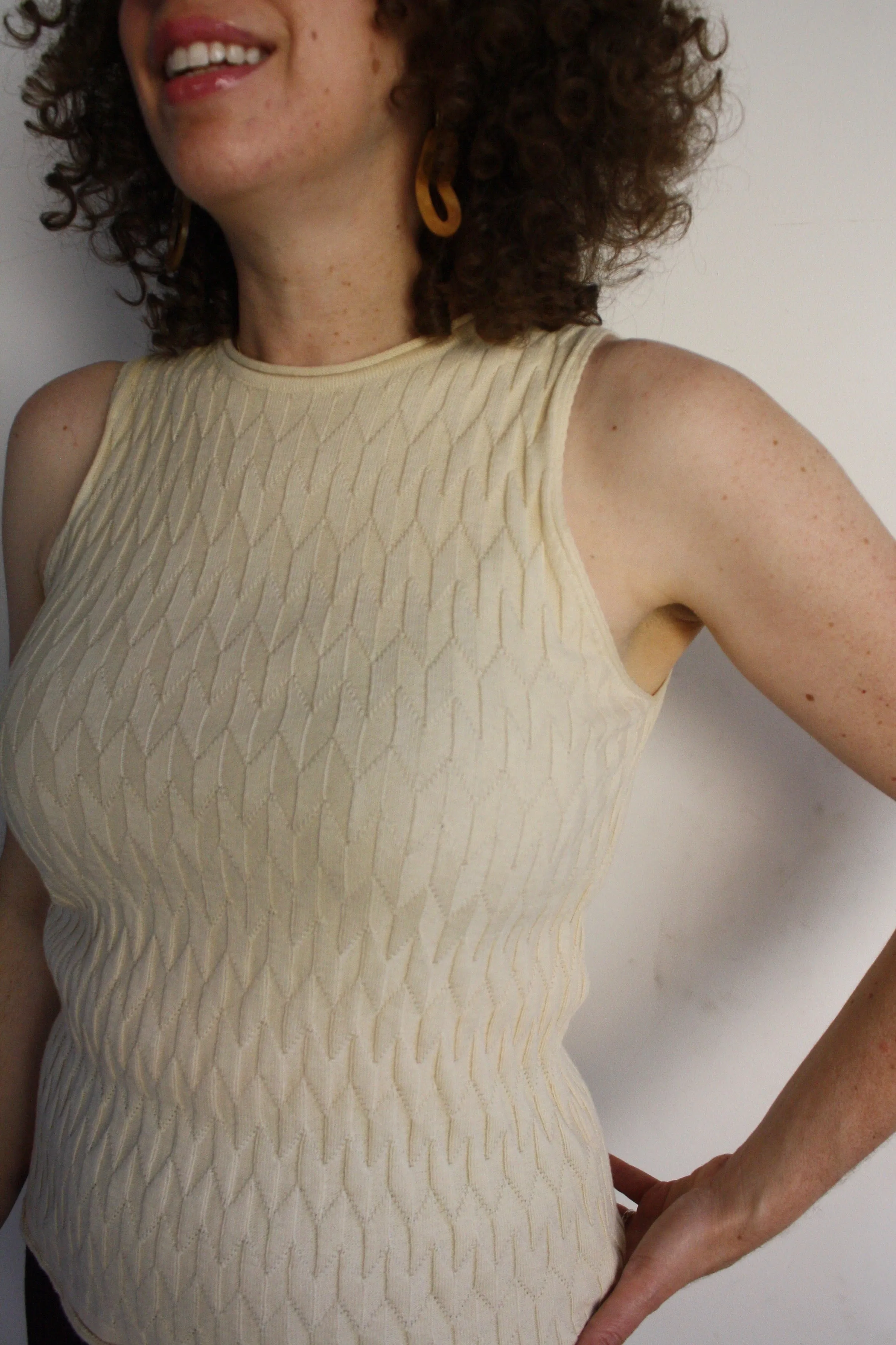 Sirkel Top - Vanilla