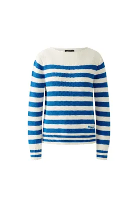 Striped Jumper - Blue/White