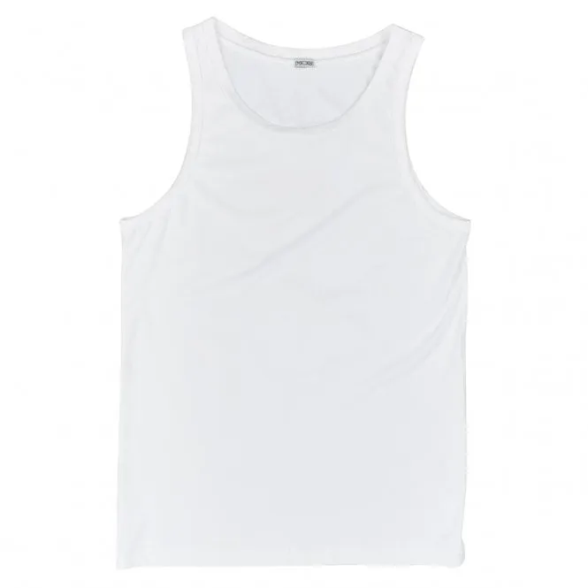 Supreme Cotton Tank Top Vest, White