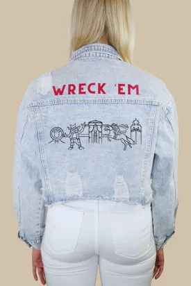 Texas Tech Campus Classic Denim Jacket