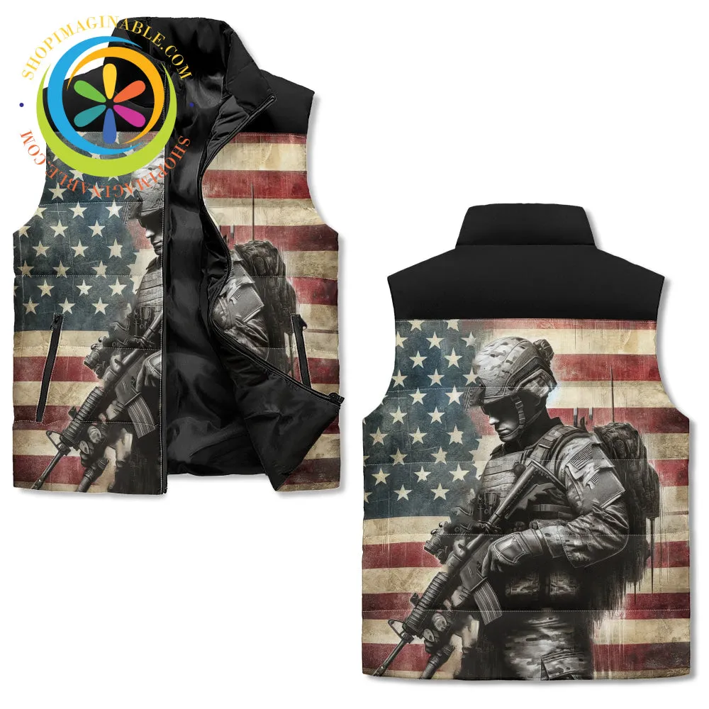 USA Military Puffer Vest