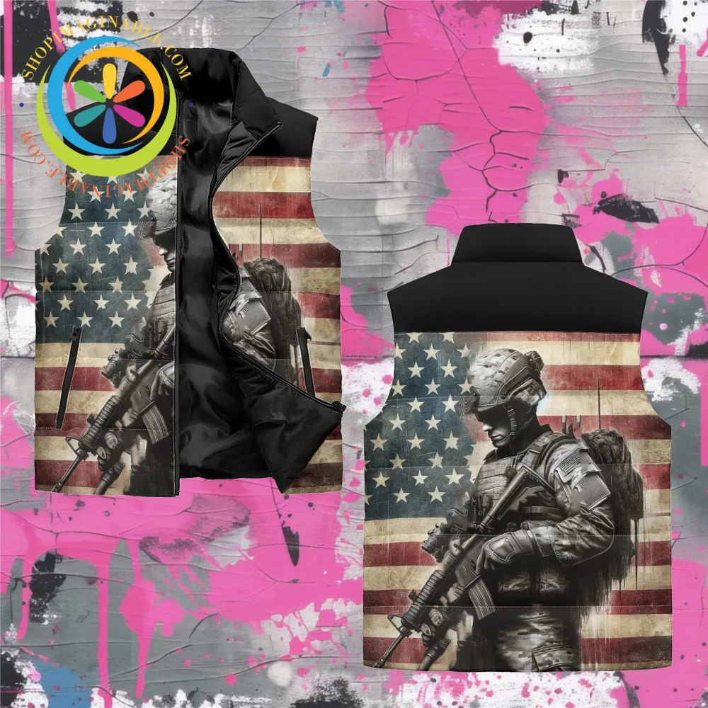 USA Military Puffer Vest