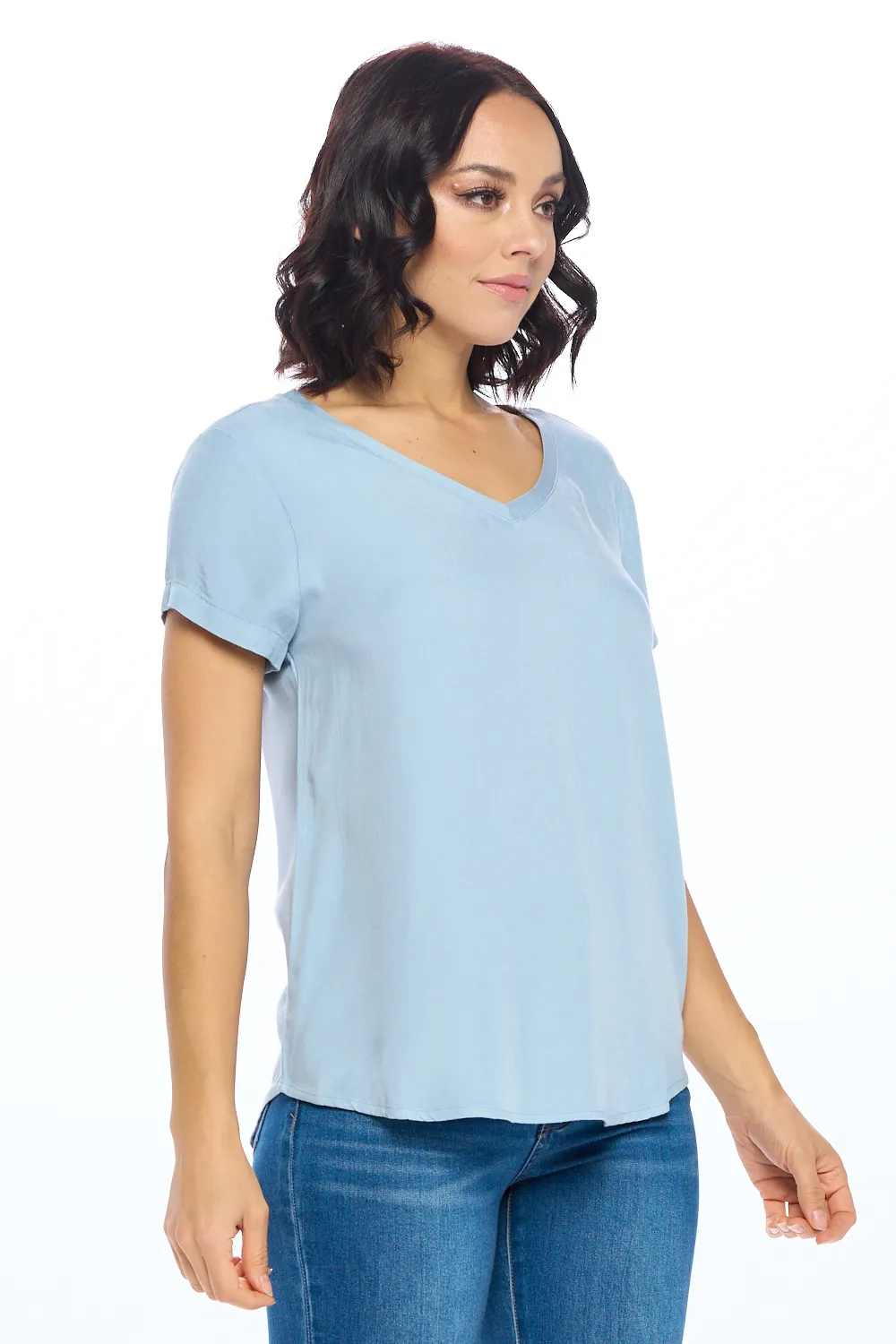 V-Neck Relaxed Shirt