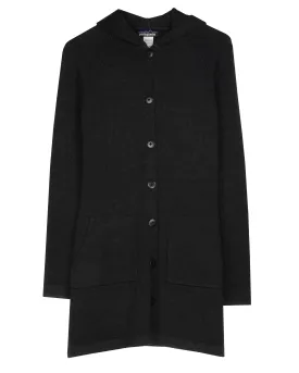 W's Merino Hooded Cardigan
